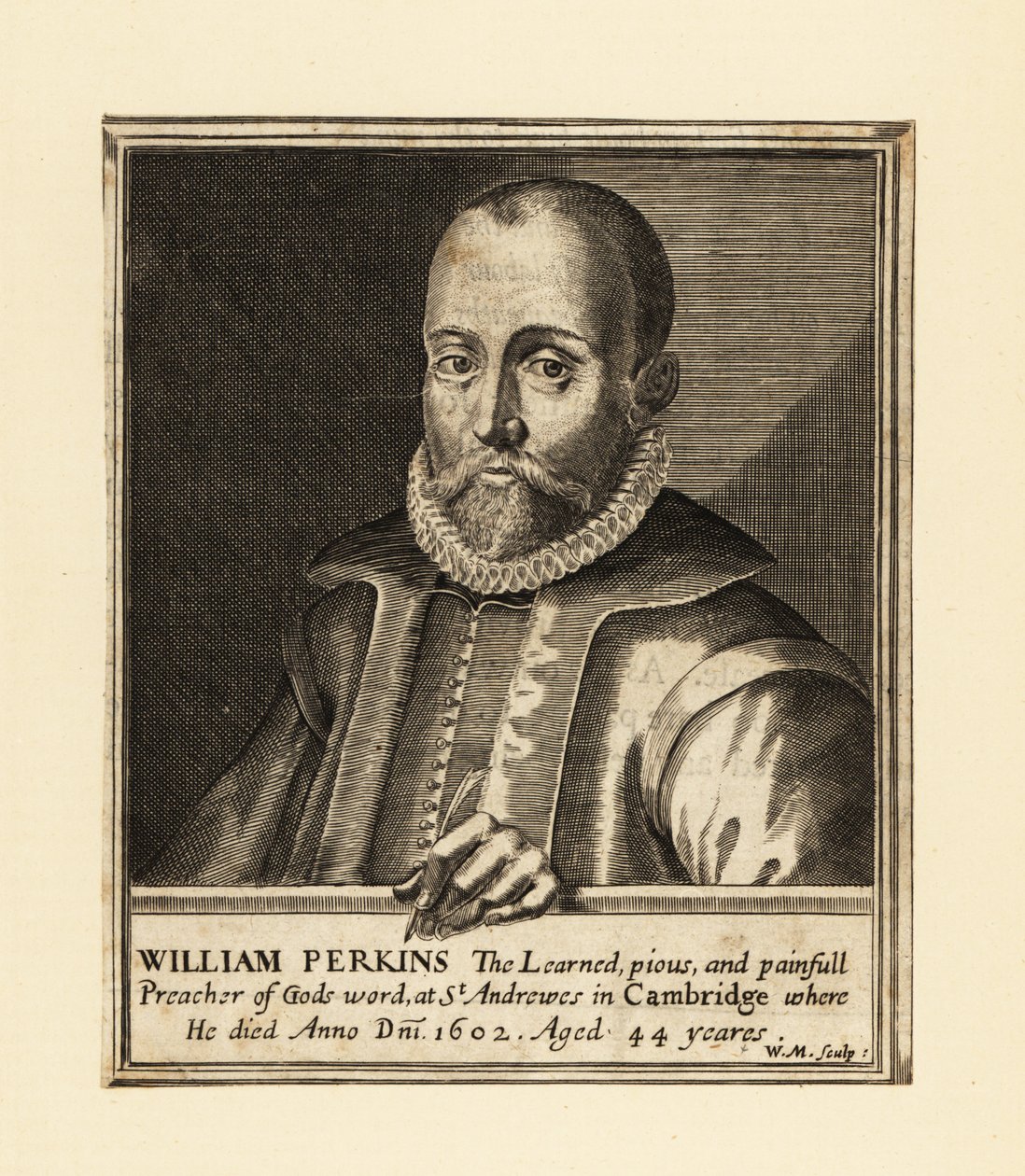 Portrait of William Perkins by William Marshall
