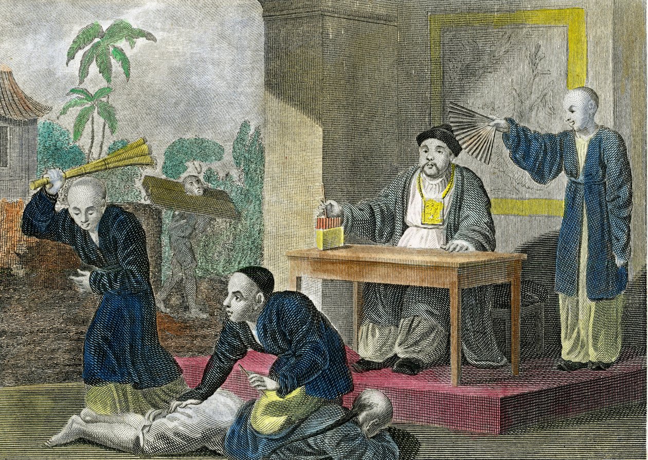 A Mandarin Administering Justice by William Marshall Craig