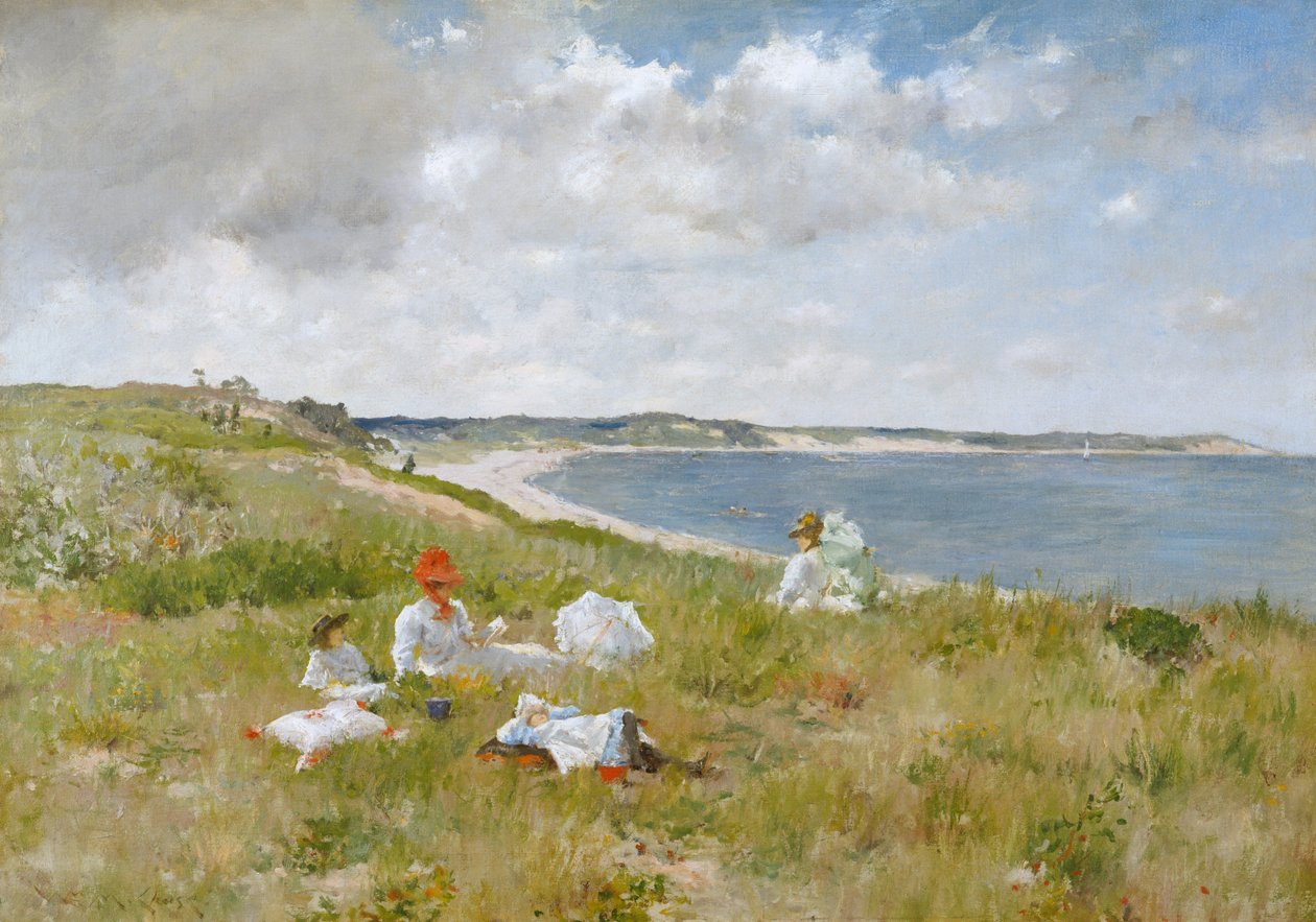 Idle Hours by William Merritt Chase