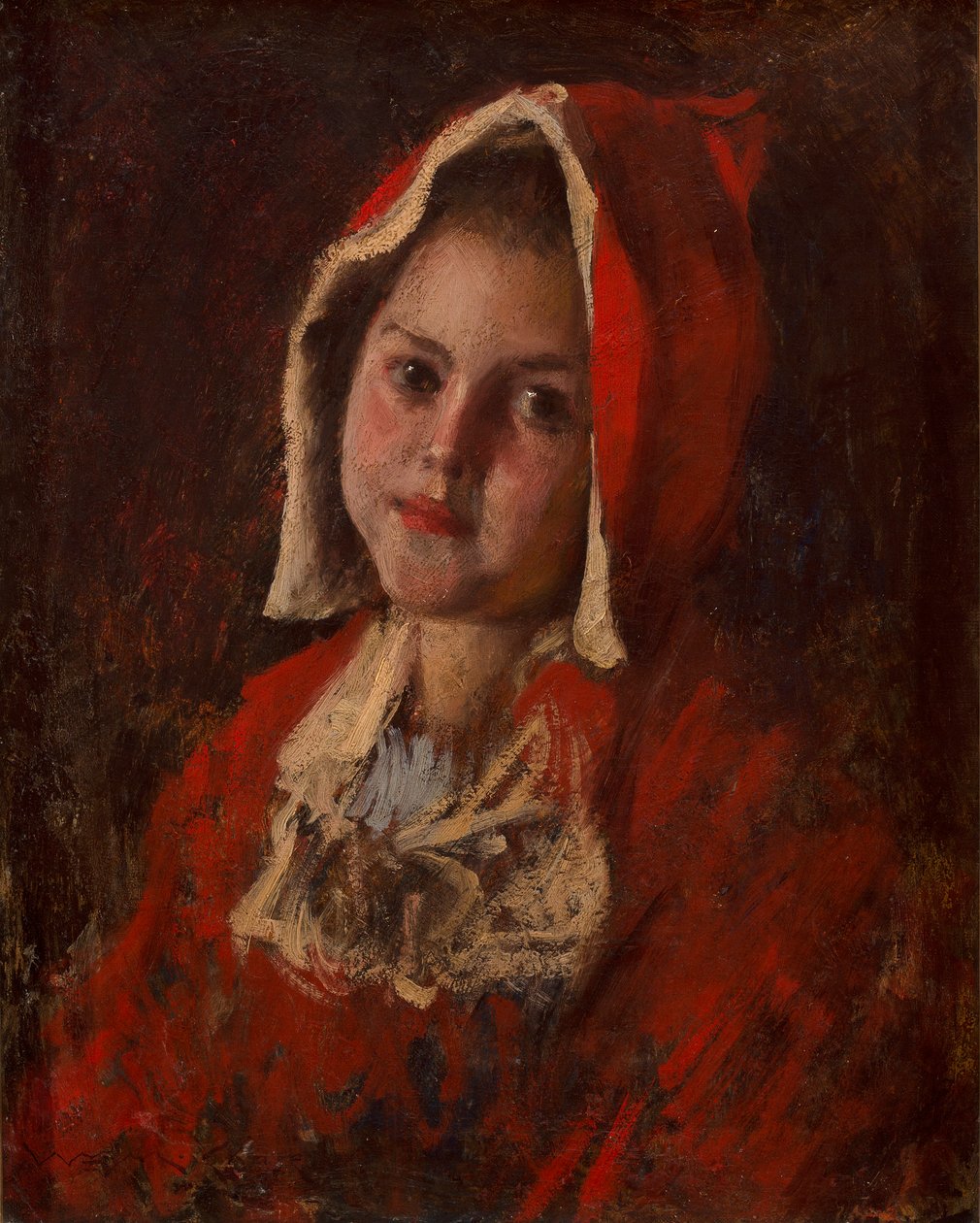 Little Red Riding Hood by William Merritt Chase