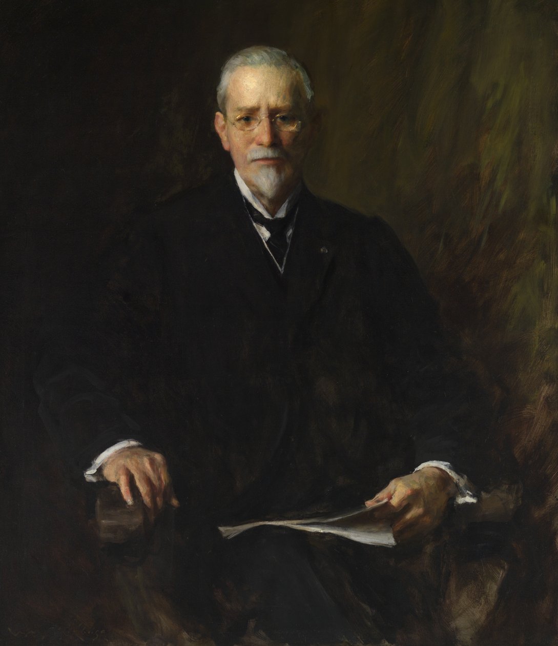 Thomas E. Kirby by William Merritt Chase