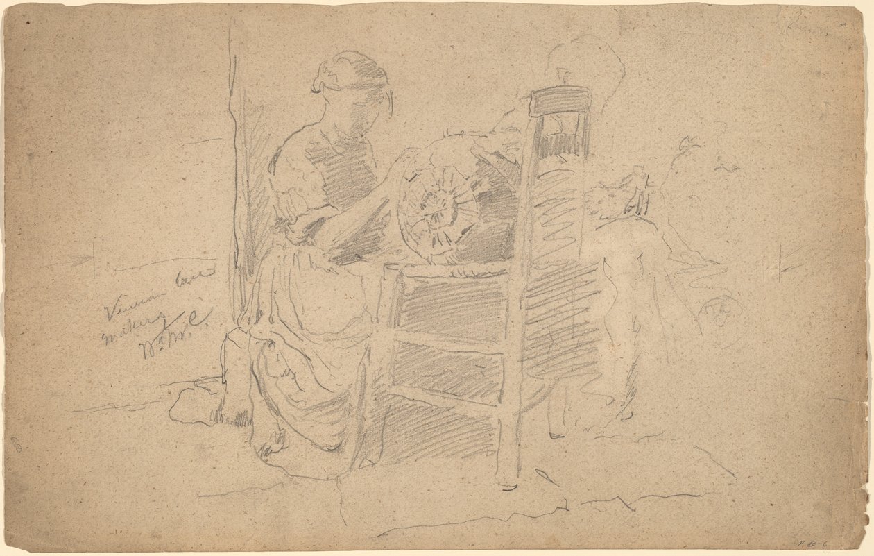 Venetian Lace Making, late 19th-early 20th century by William Merritt Chase