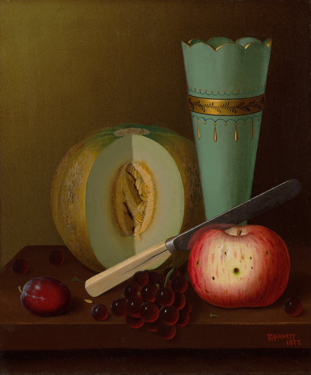 Fruit Pieces by William Michael Harnett