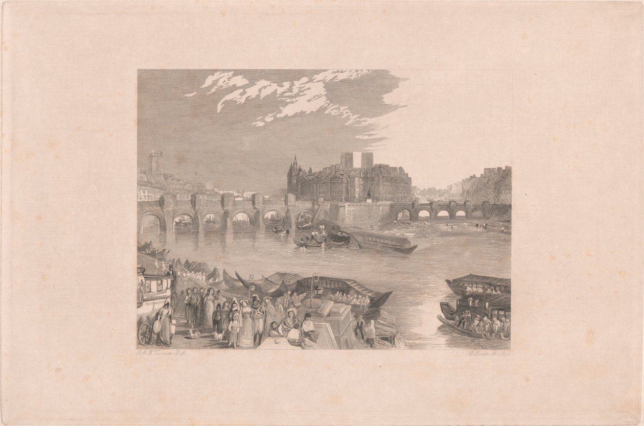 Pont-Neuf, Paris by William Miller