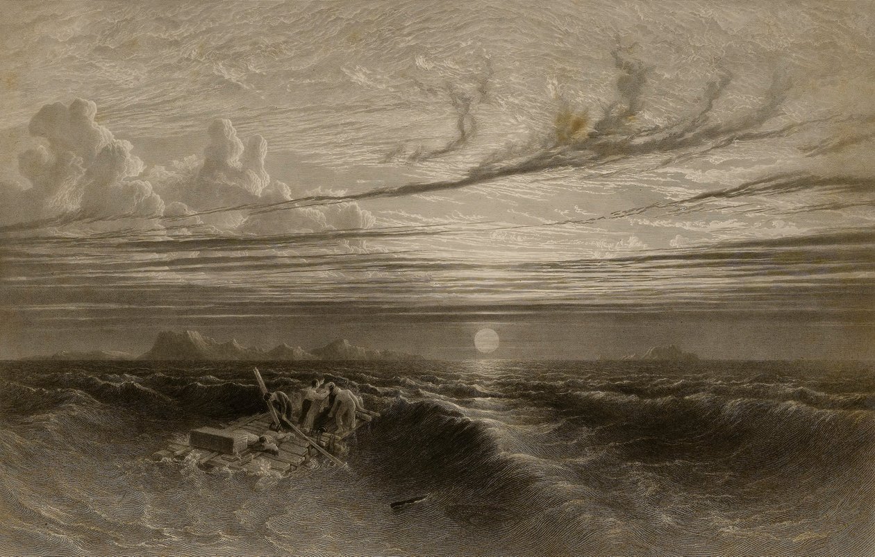 Sunset at Sea after a Storm by William Miller