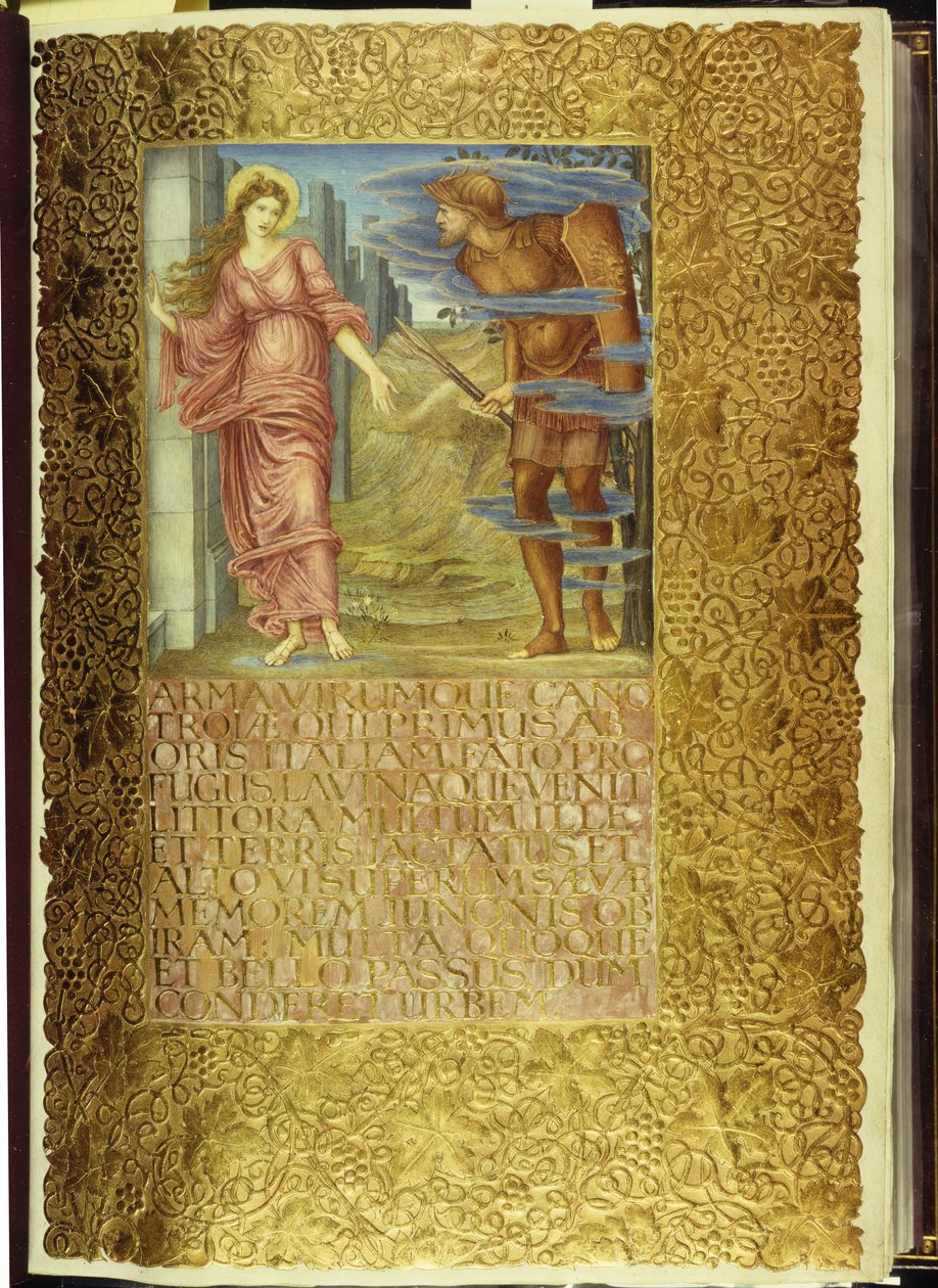 Venus and Aeneas, Opening of Book I of Virgil