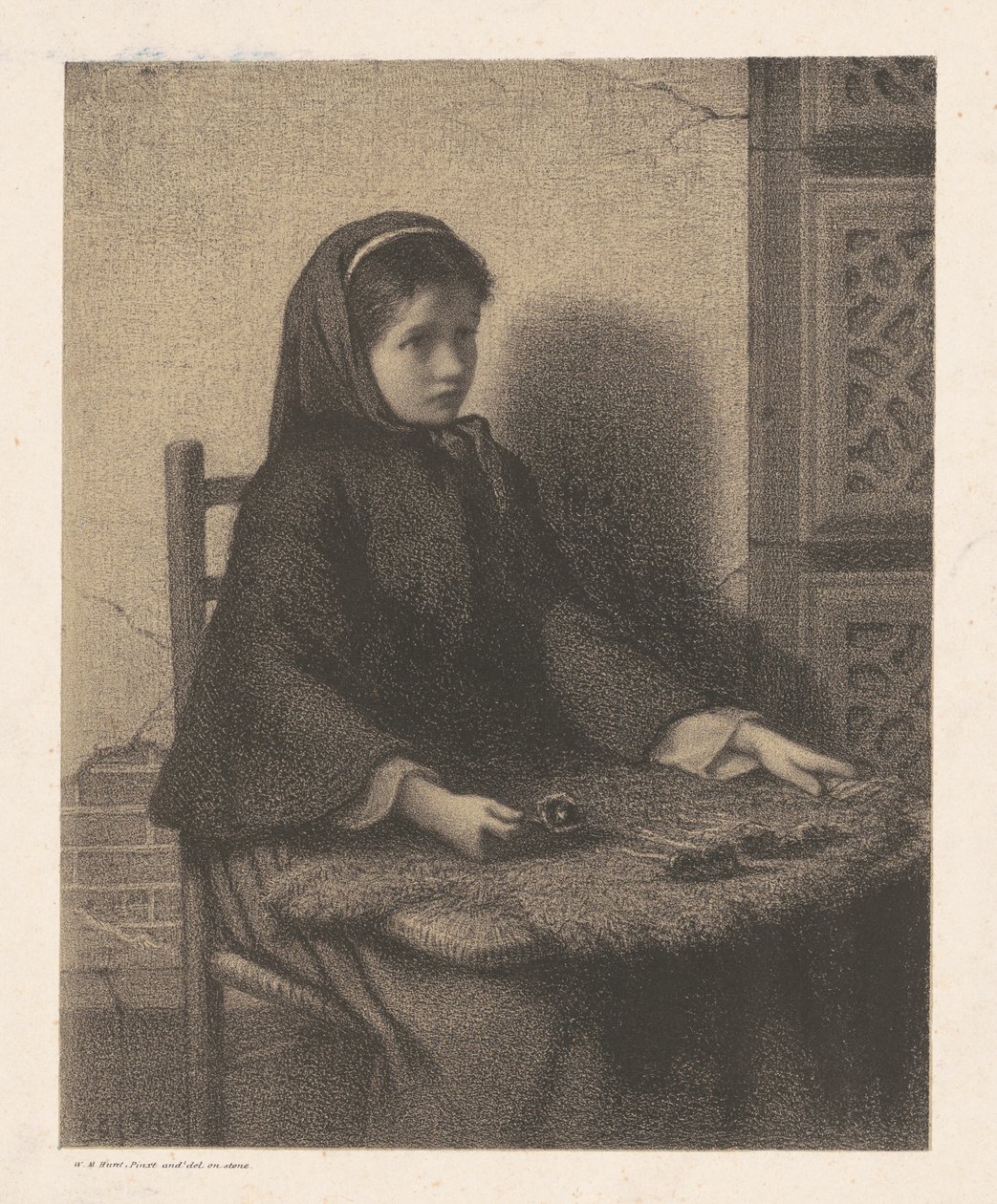 Violet Girl by William Morris Hunt