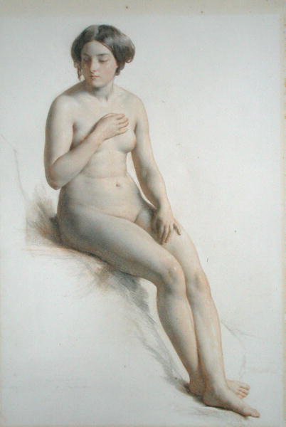 Nude Study of a Girl by William Mulready