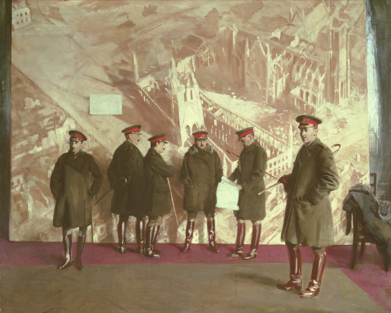 Canadian Headquarters Staff by William Nicholson