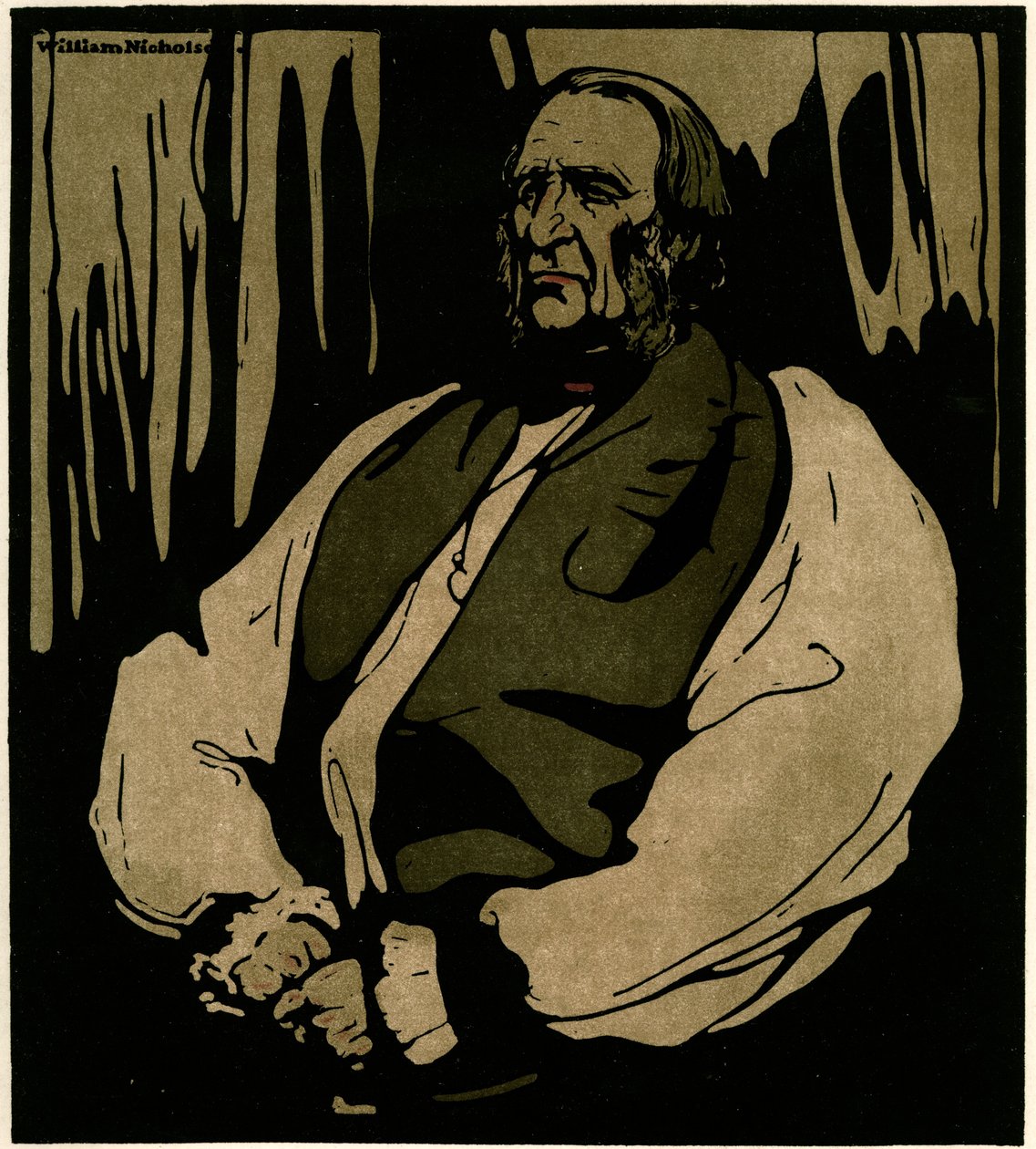 Dr Temple, The Archbishop of Canterbury, c.1898 by William Nicholson