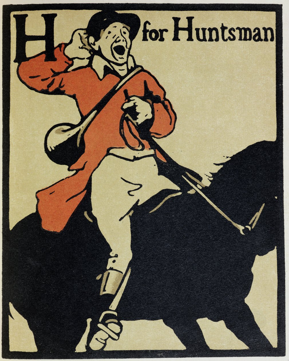 H is for Huntsman, illustration from 