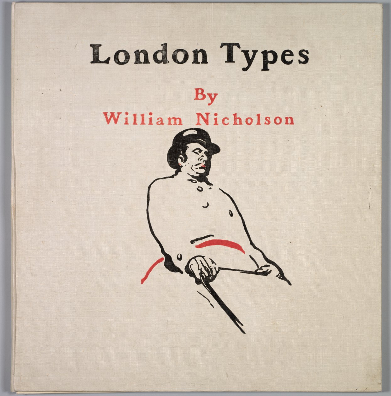 London Types: Cover by William Nicholson