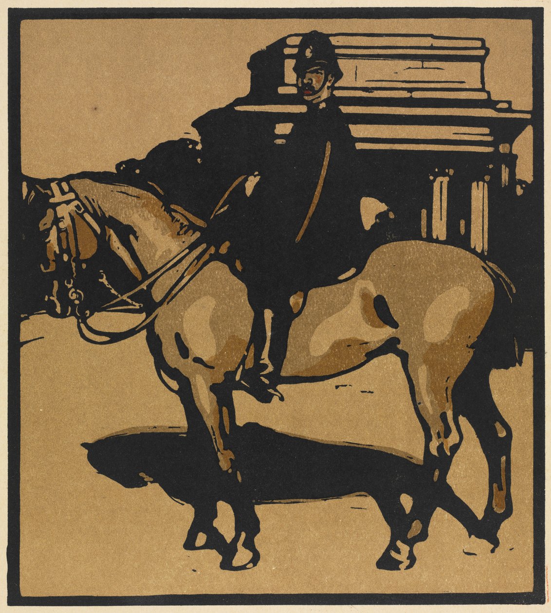 London Types: Policeman (Constitution Hill) by William Nicholson