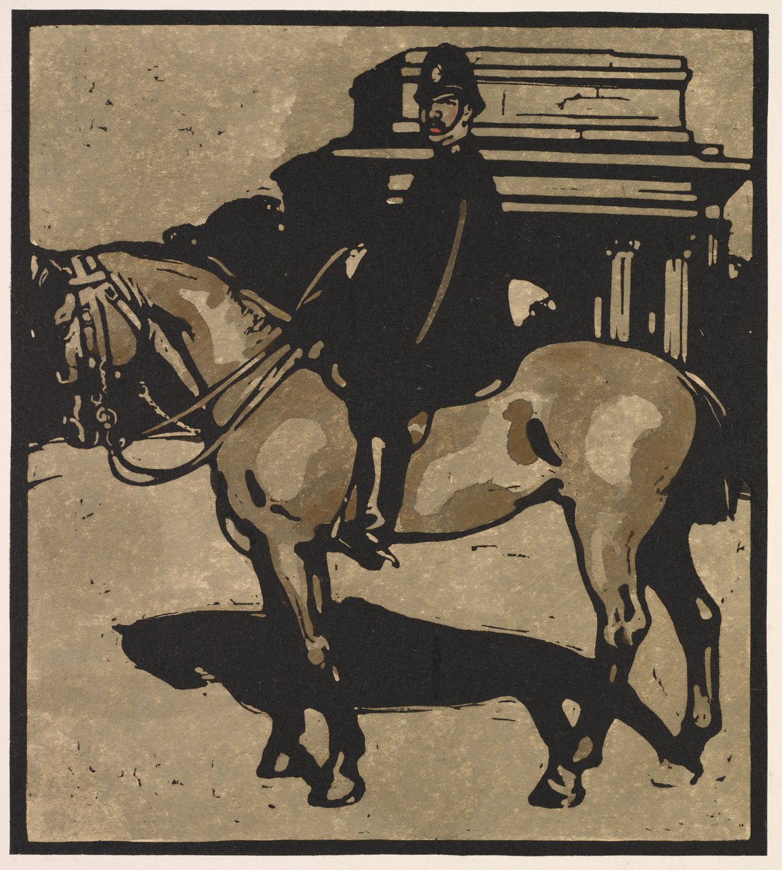 London Types: Policeman by William Nicholson