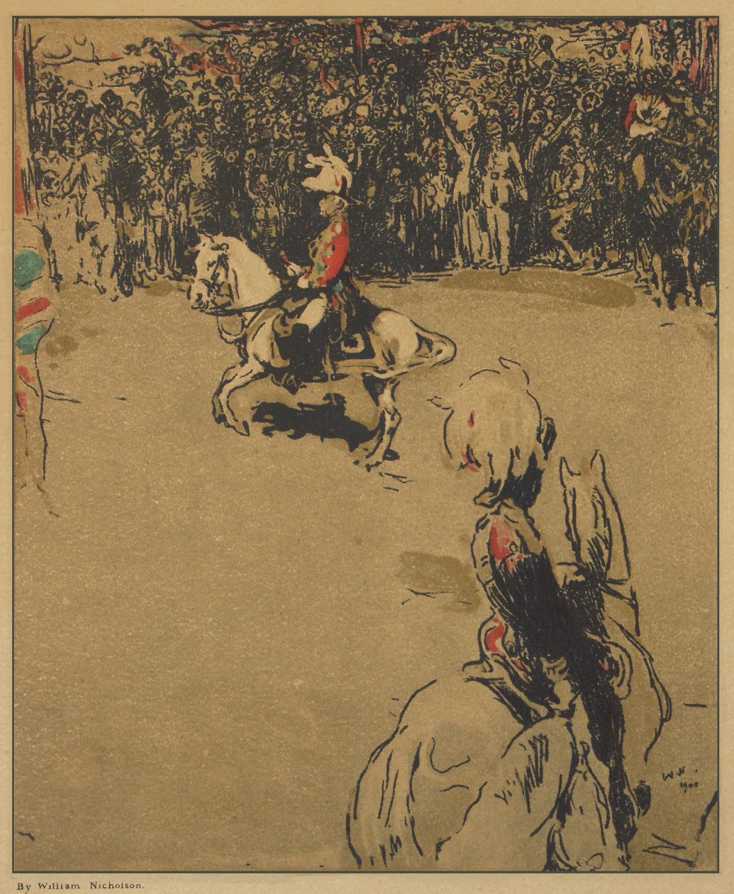 Lord Roberts on Horseback by William Nicholson