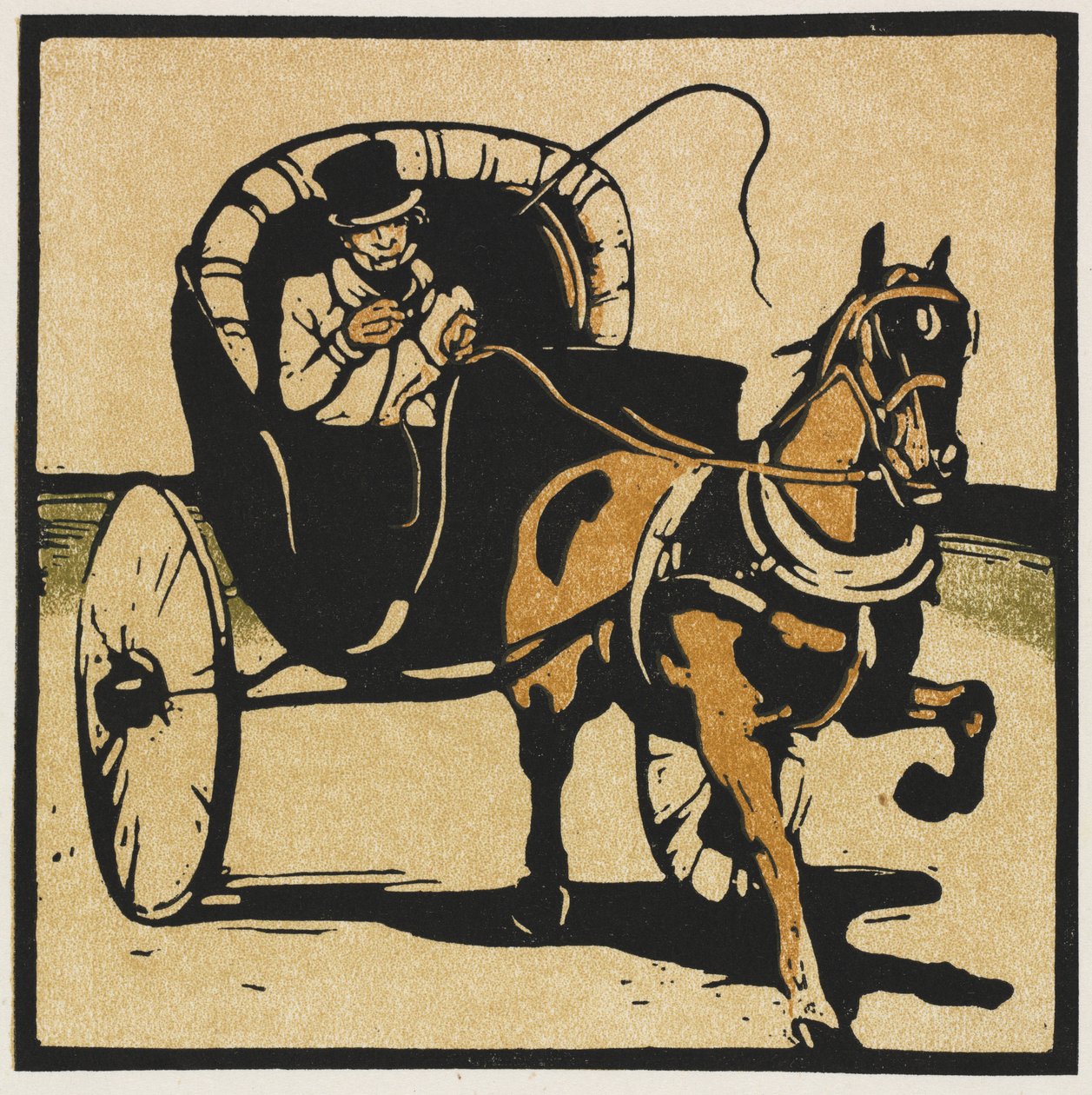 The Cabriolet by William Nicholson