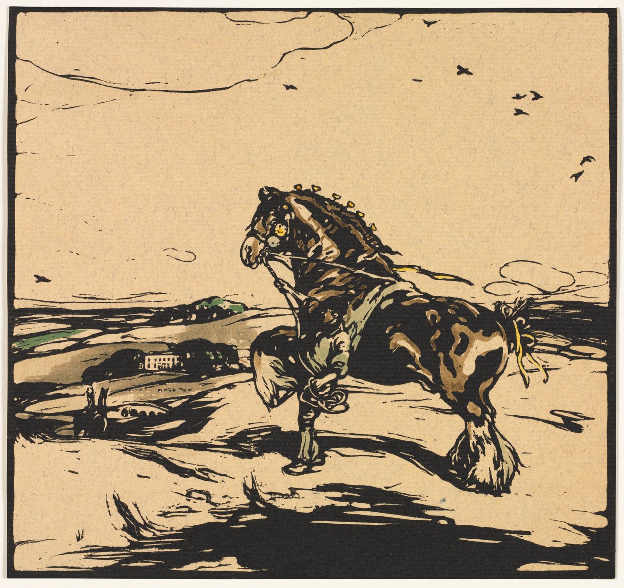 The Shire Horse by William Nicholson