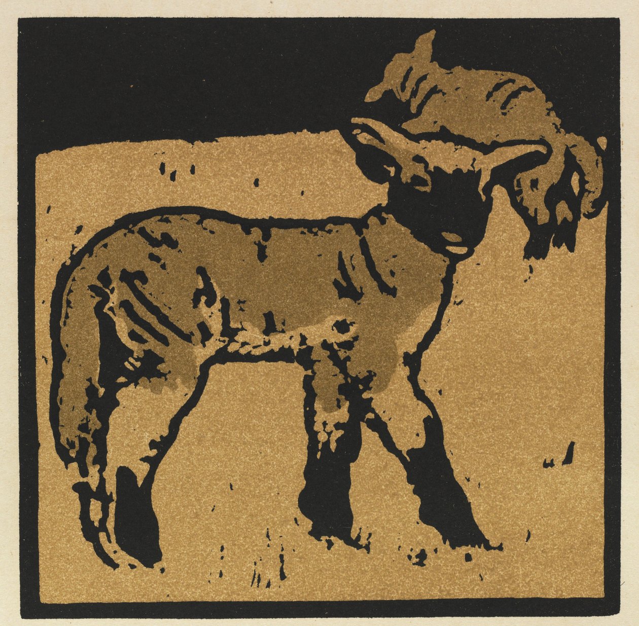 The Very Tame Lamb by William Nicholson