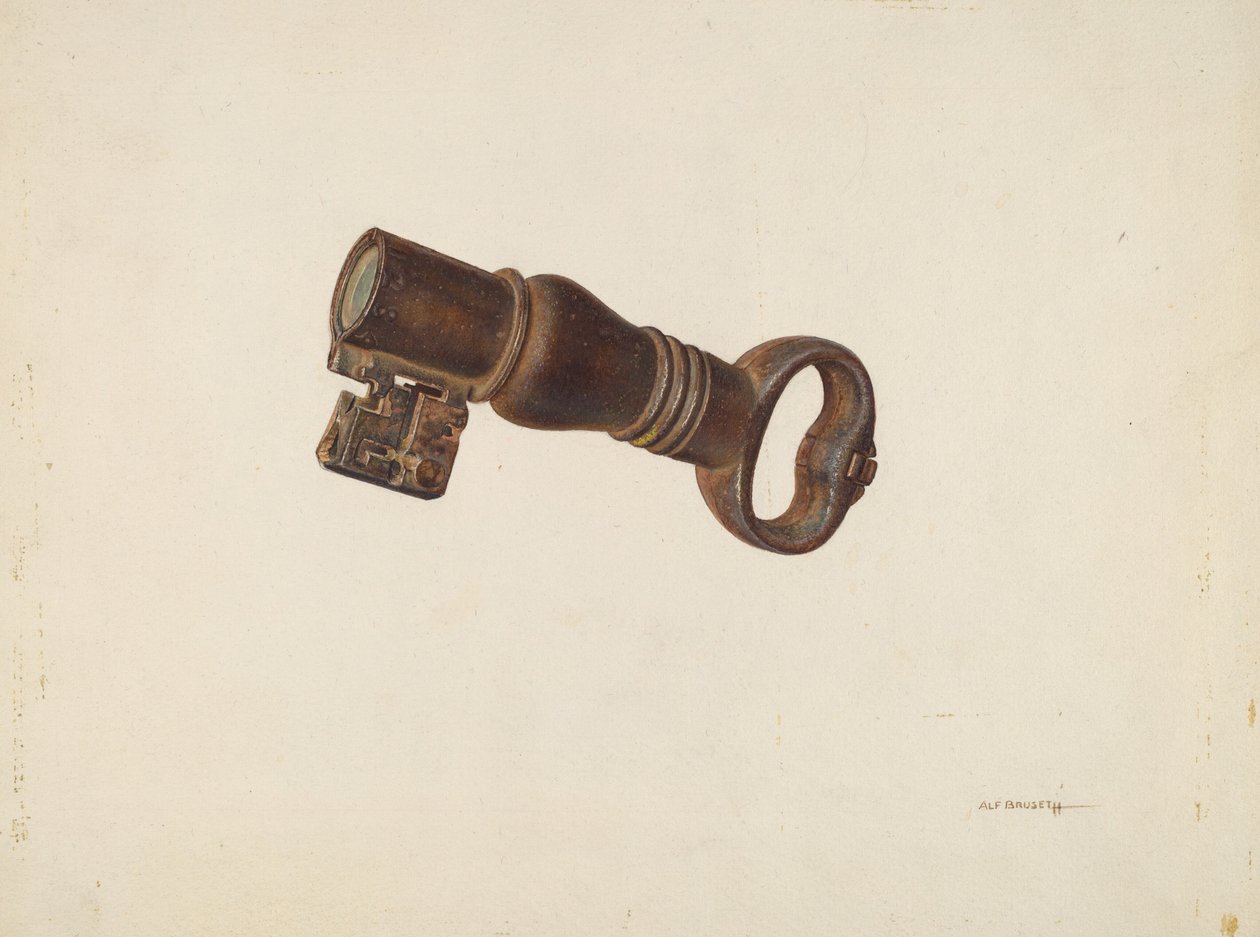 Key Bank, c. 1940 by William O. Fletcher