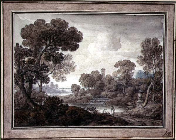 Classical Landscape by William Oram