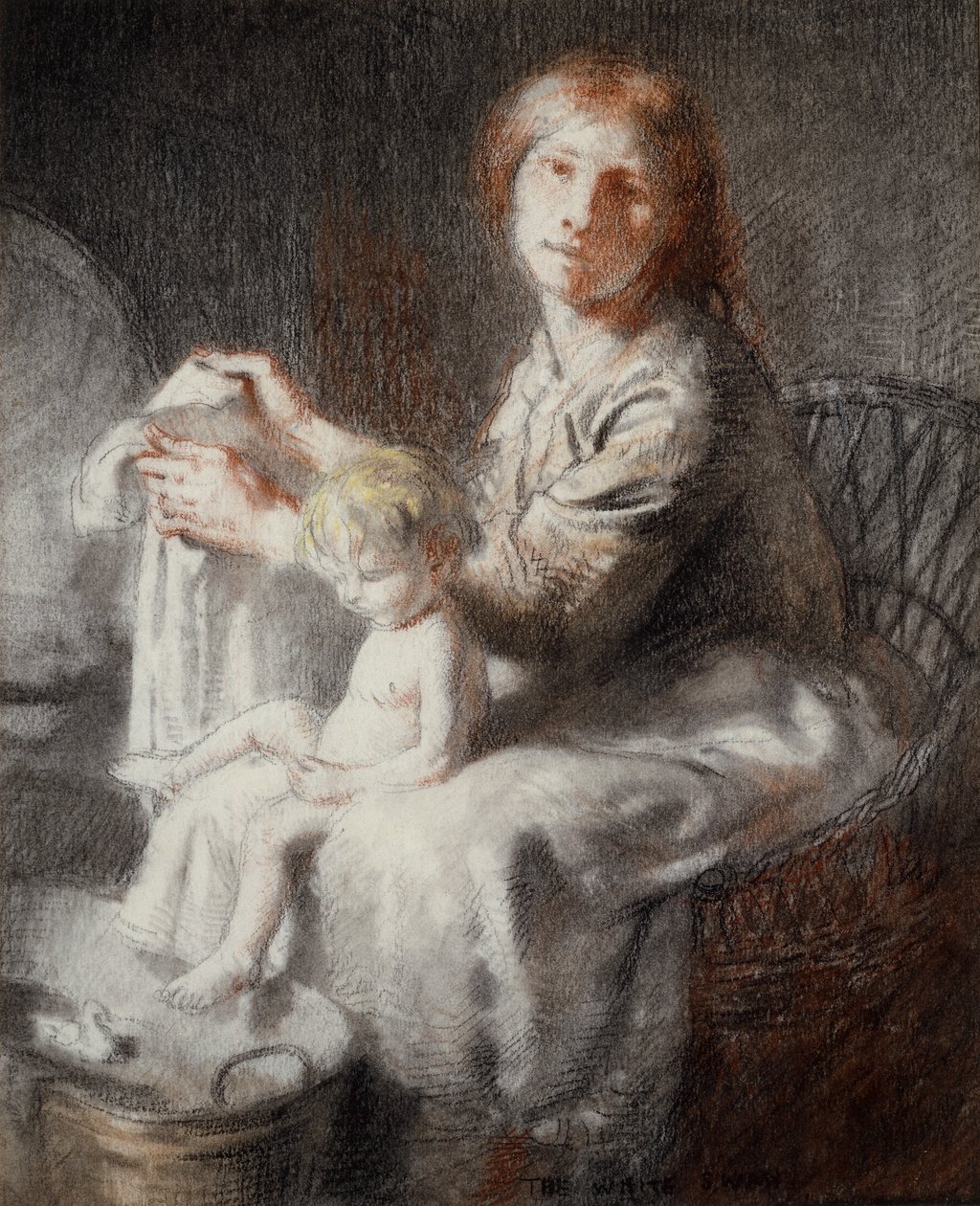 The White Swan (Grace and Kit) by William Orpen