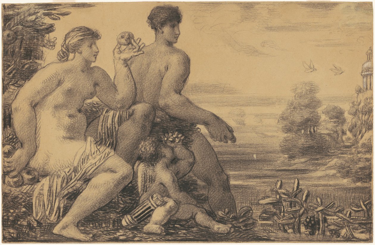 Venus, Mars, and Cupid by William P. Babcock