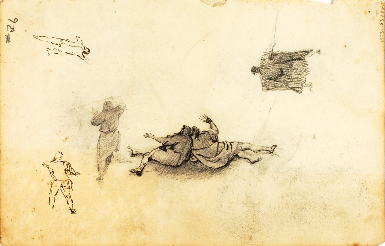 Moses Commanding the Waters of the Red Sea to Separate by William Page
