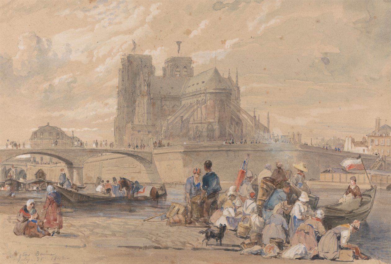Notre Dame, Paris by William Parrott