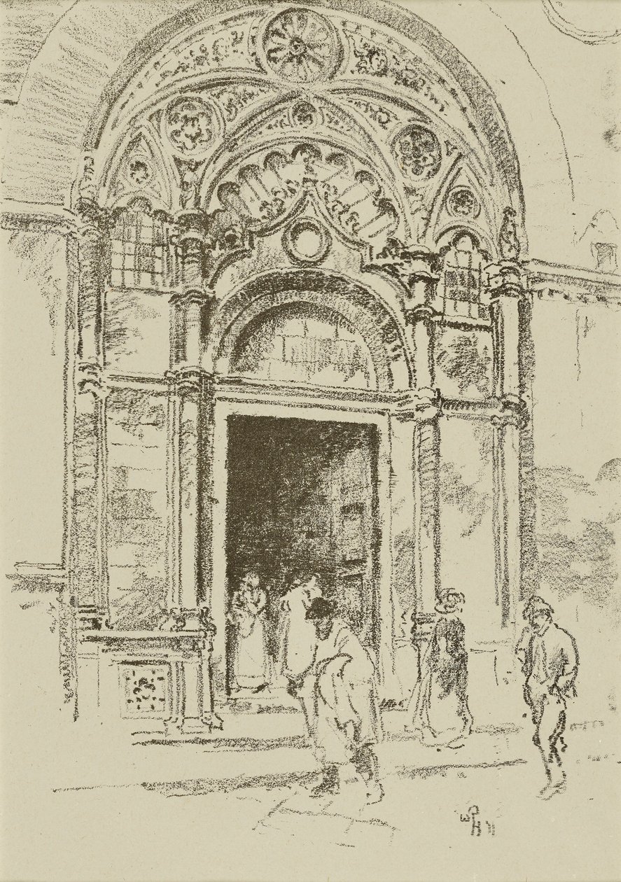 Door at San Michele by William Penhallow Henderson