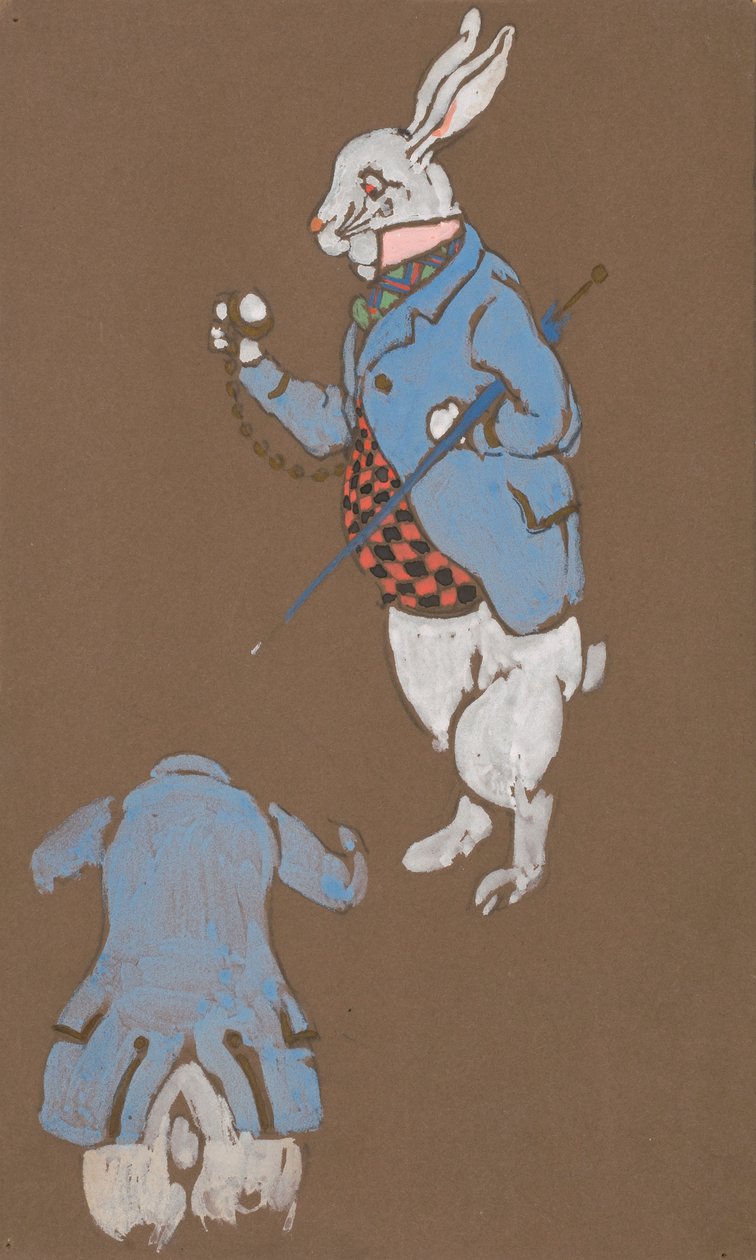 White Rabbit Alice In Wonderland Art The White Rabbit 