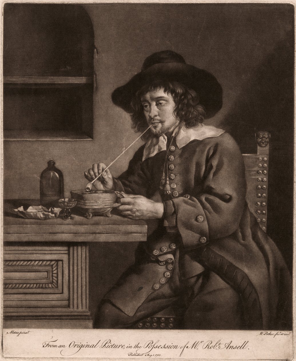 A Smoker by William Pether