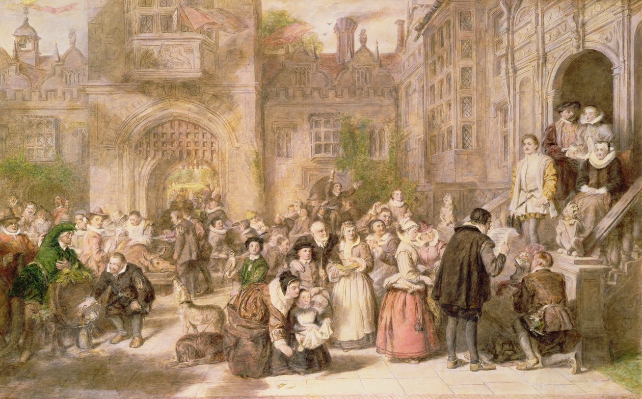 Coming of Age in the Olden Time by William Powell Frith