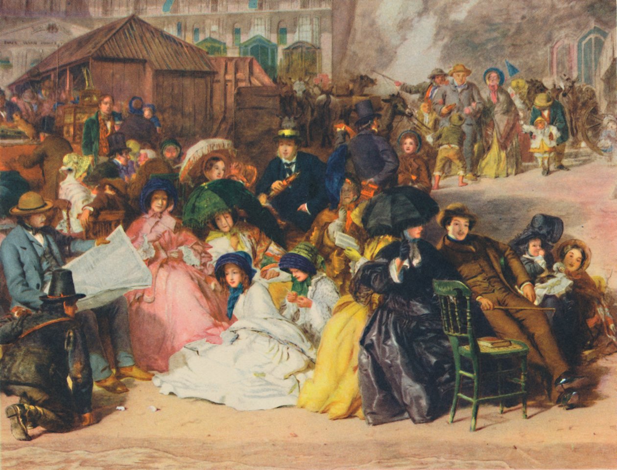 Ramsgate Sands, 1854, 1948 by William Powell Frith