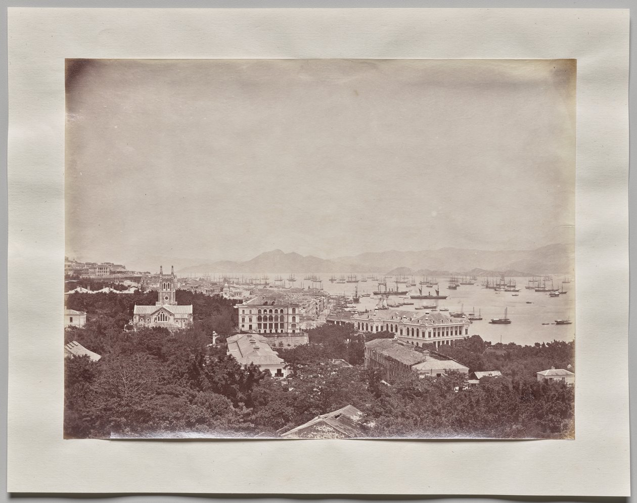 Untitled (General view of Hong Kong from the Scandal Point looking west) by William Pryor Floyd