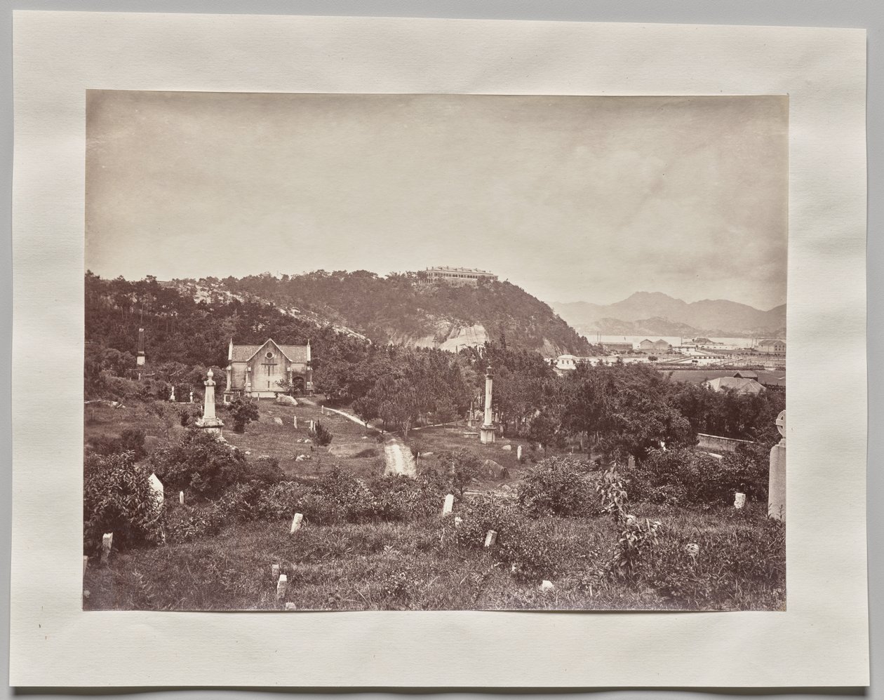 Untitled (Happy Valley Cemetery, Hong Kong) by William Pryor Floyd