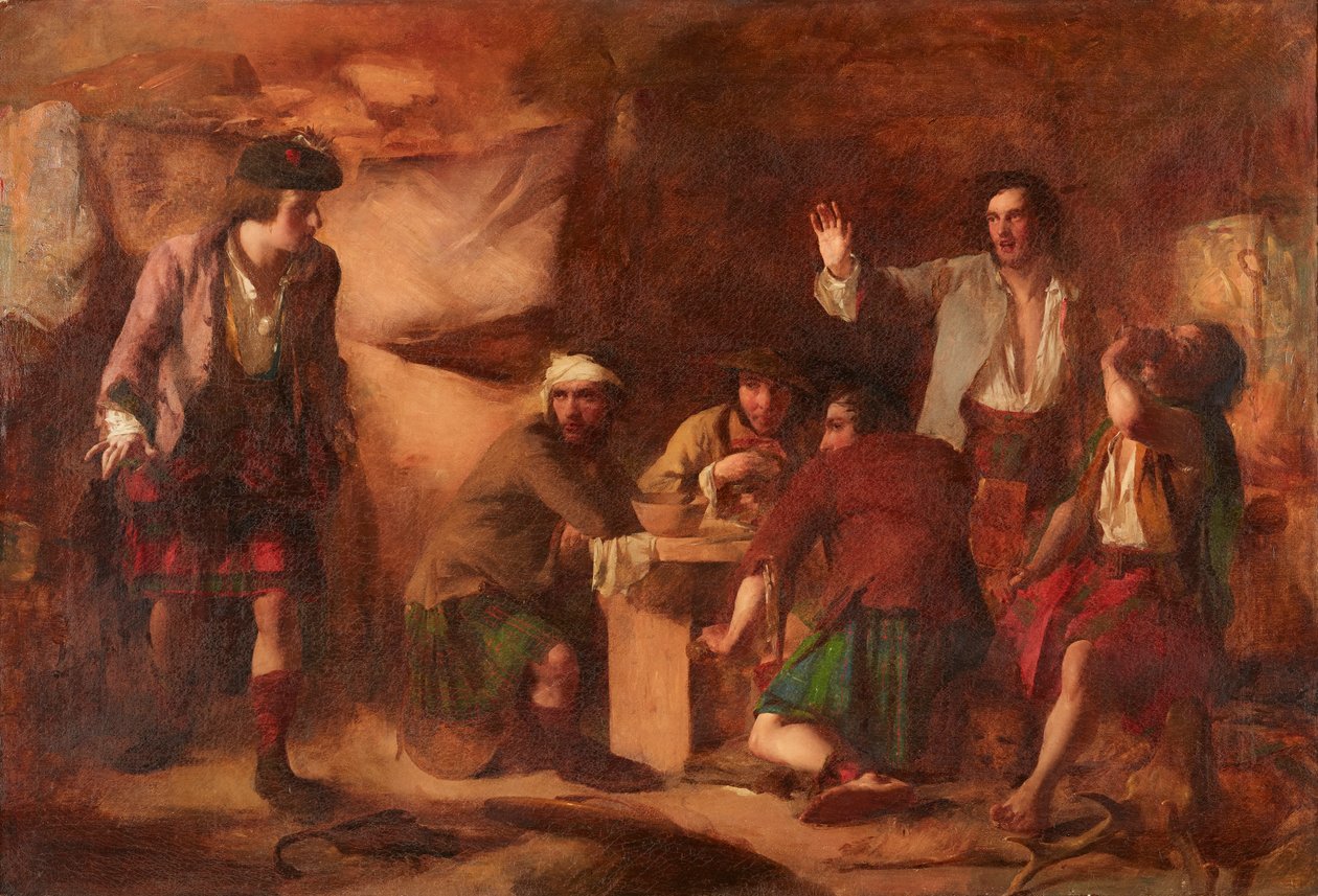 Prince Charles Edward and the Catherans by William Quiller Orchardson