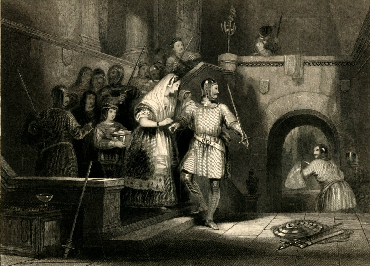 Rescue of the Countess De Burgh, from Montgomery Castle by William Radclyffe