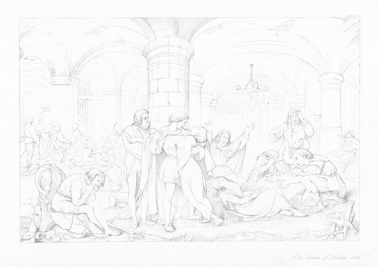 Illustration for The Castle of Indolence by James Thomson by William Rimer