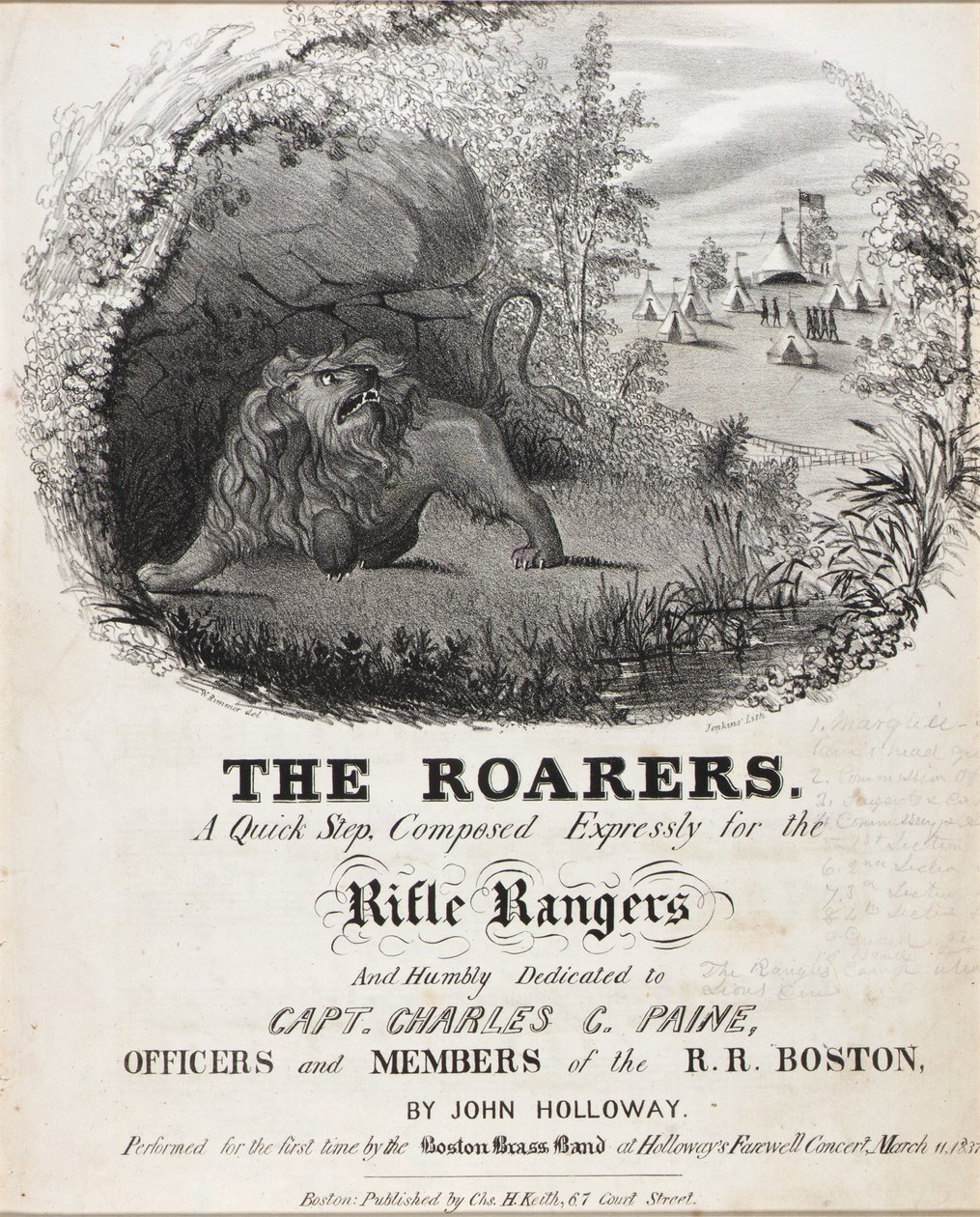 The Roarers by William Rimmer
