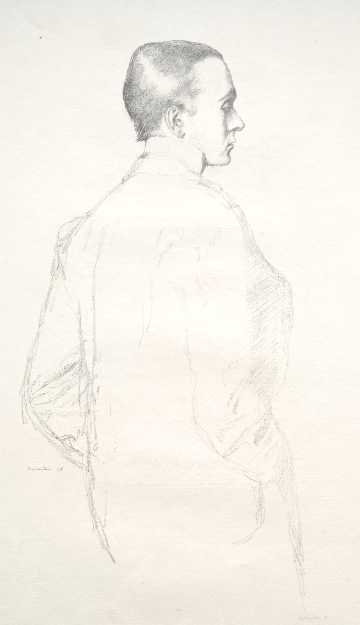 Max Beerbohm by William Rothenstein