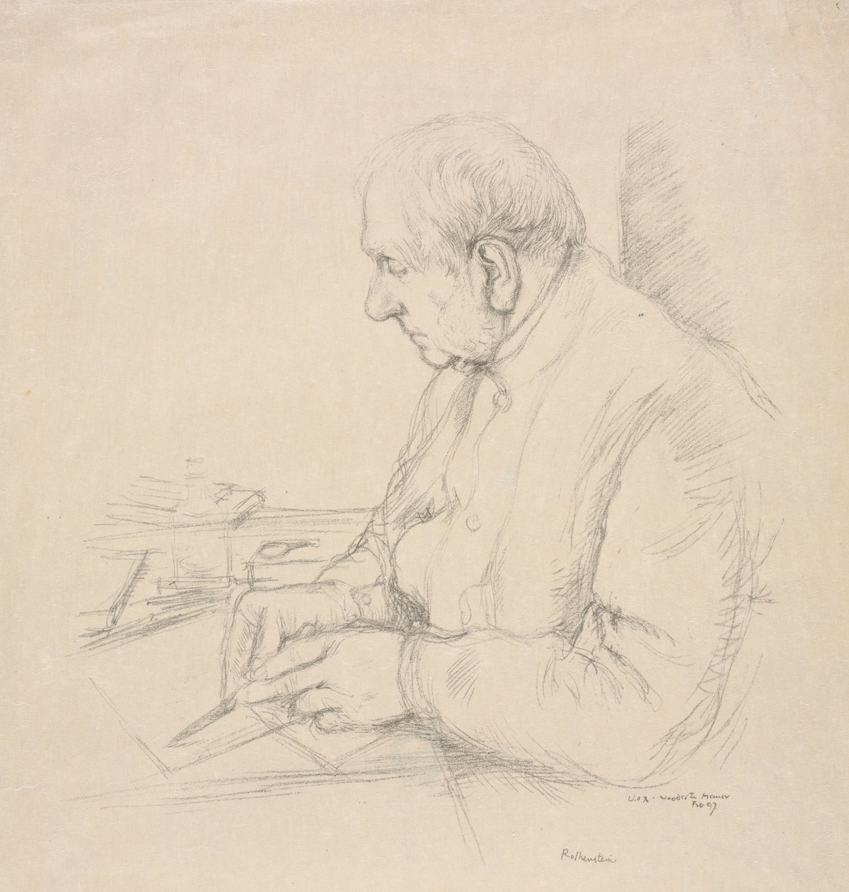 Sir Francis Seymour Haden by William Rothenstein
