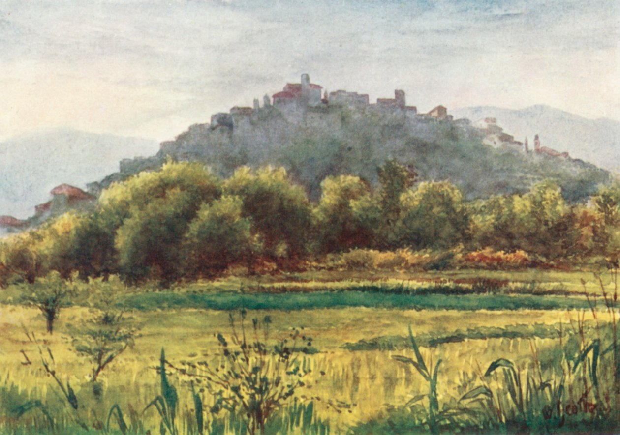Cagnes, Evening by William Scott