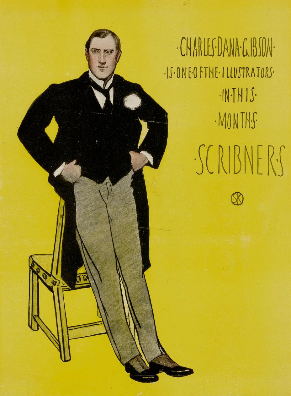 Charles. Dana. Gibson. Is. One. of. the. Illustrators. in. this. Month