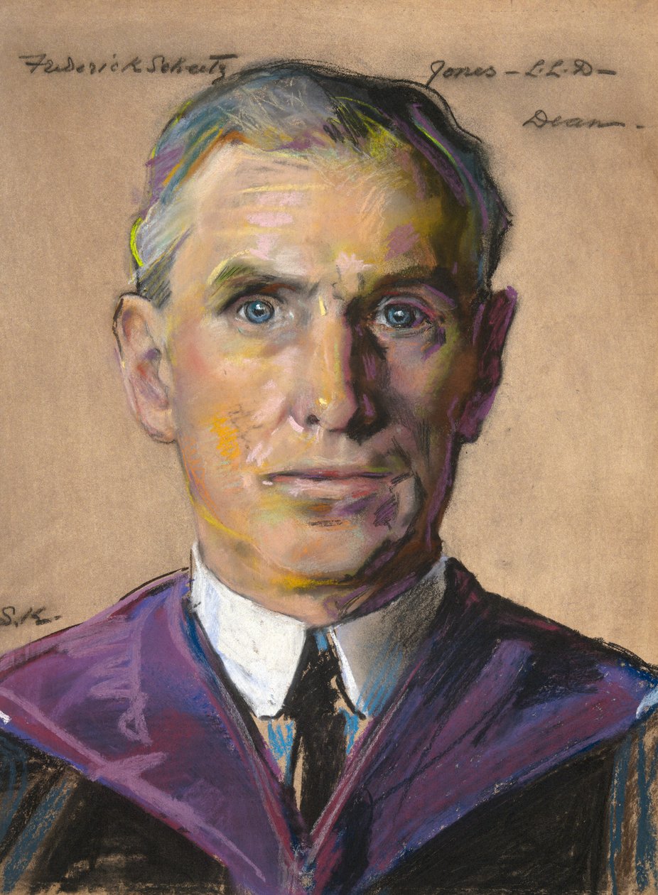 Frederick S. Jones: B.A. 1884, Dean of Yale College 1909- by William Sergeant Kendall