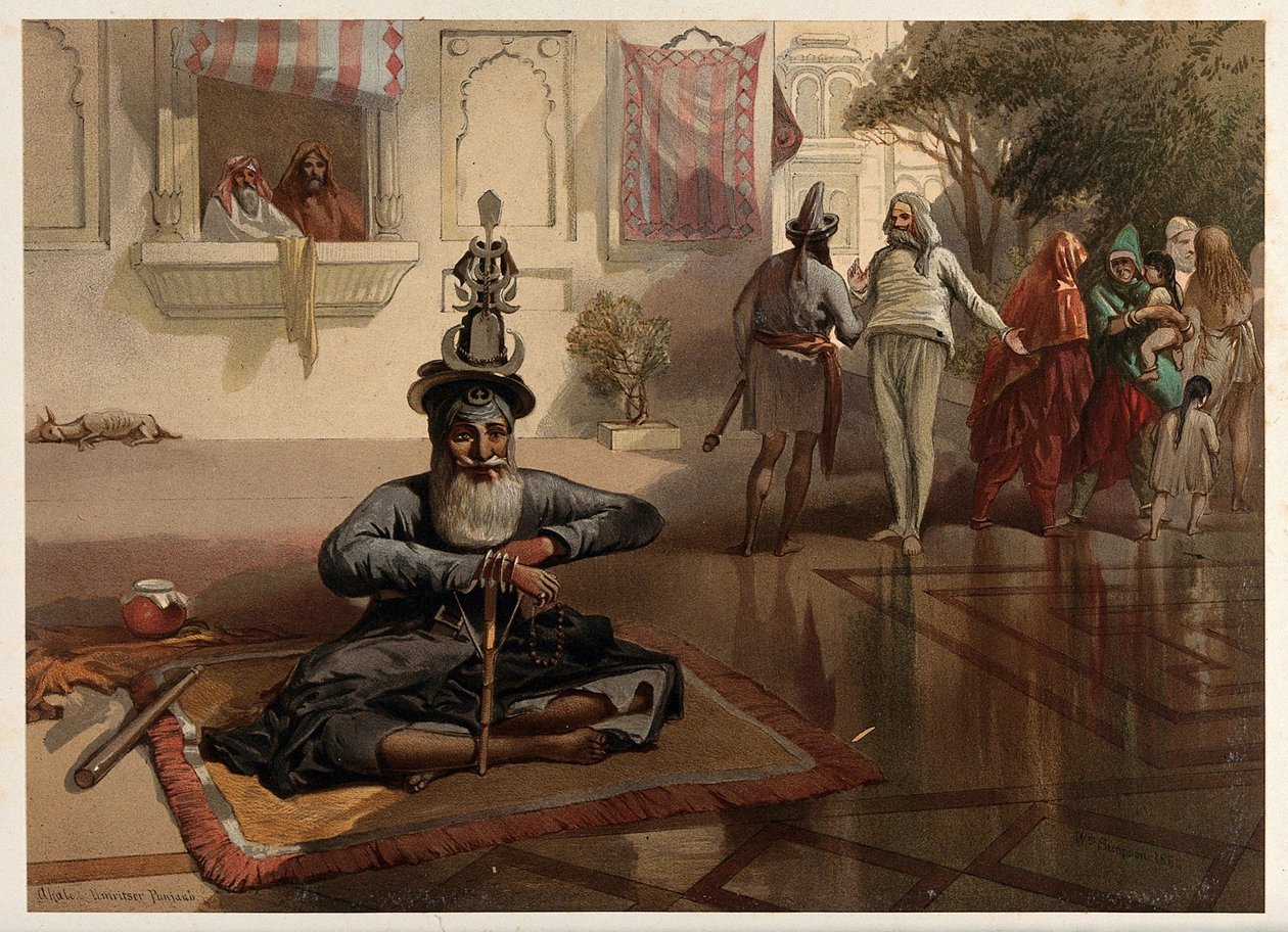 Akali, Umritser Punjab by William Simpson
