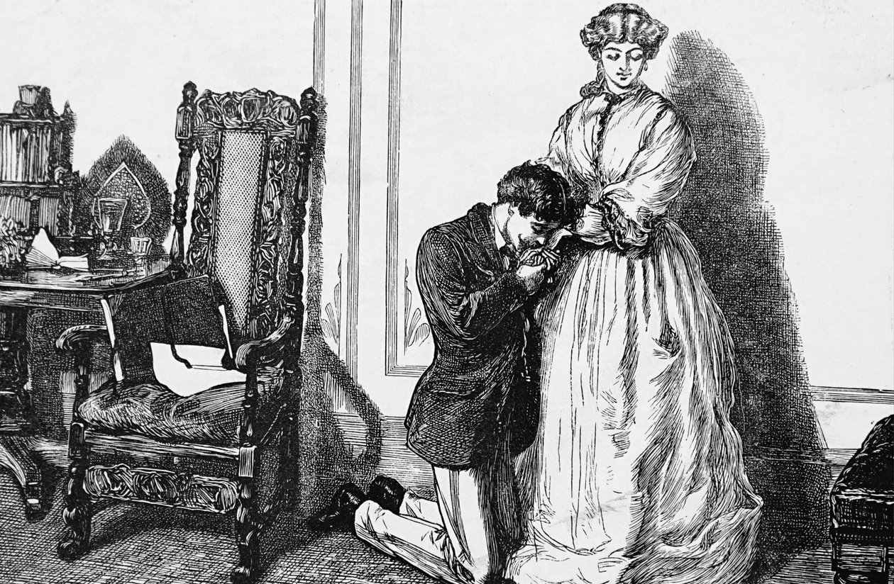 The Acceptation of a Proposal for Marriage by William Small