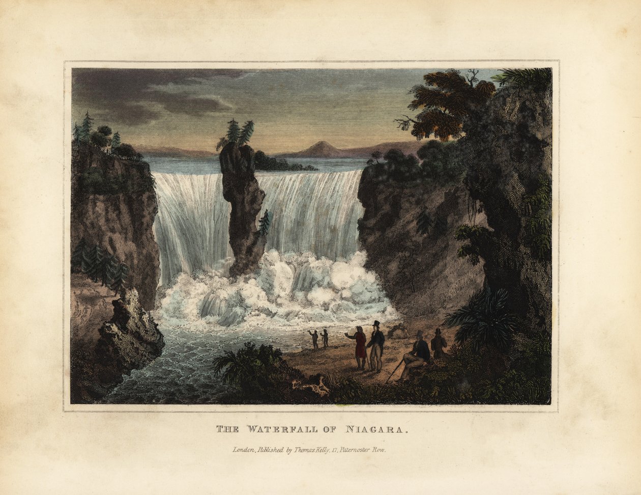 The Waterfall of Niagara by William Smellie