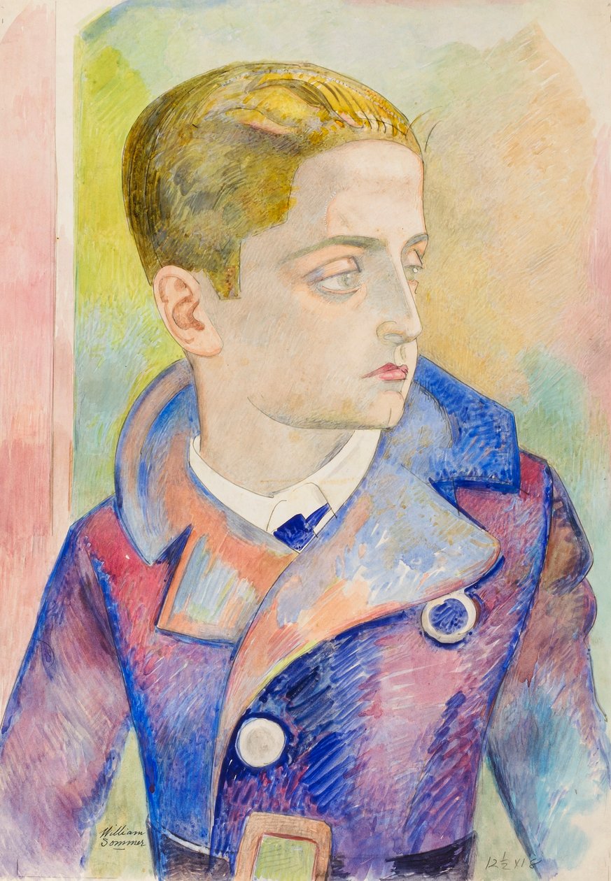 Watercolor by William Sommer
