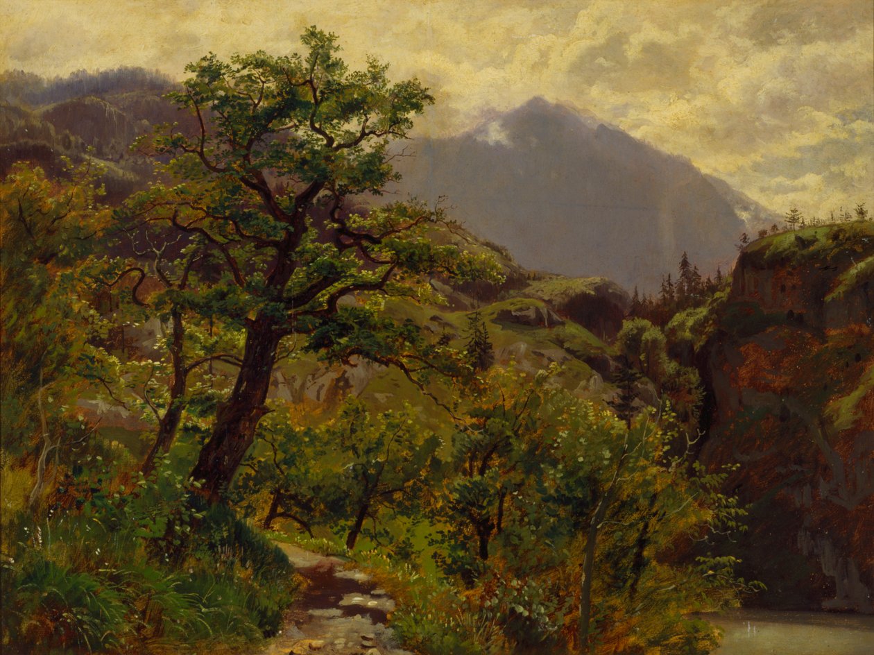 Schwyz Near Brunnen by William Stanley Haseltine