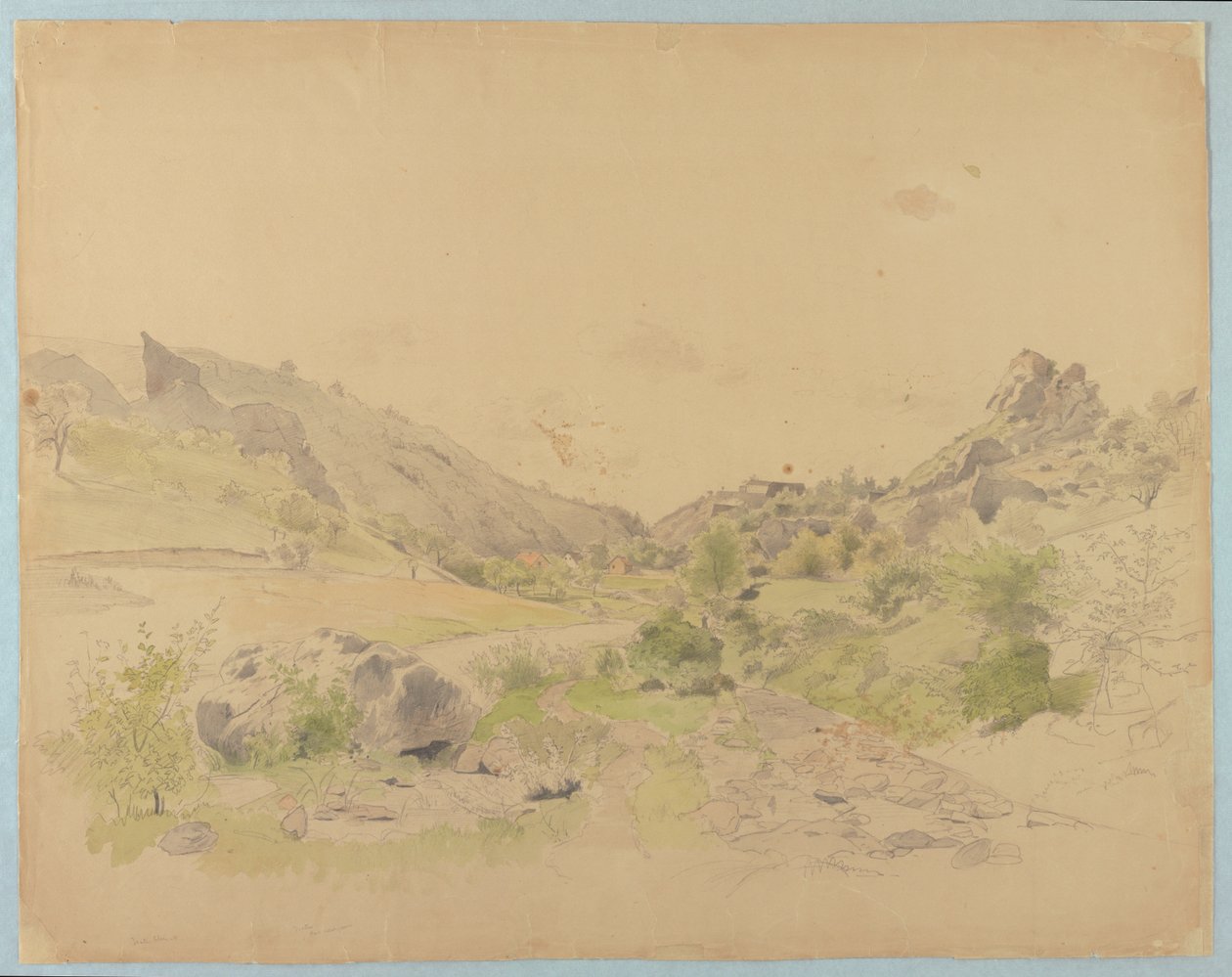 Study of Landscape by William Stanley Haseltine